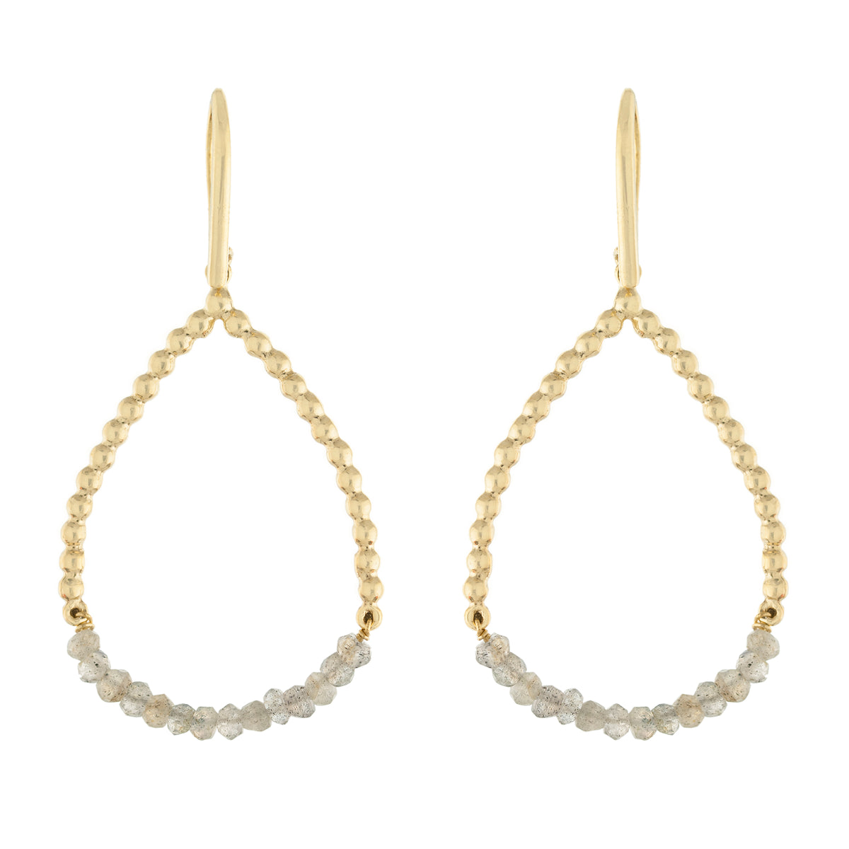 Beaded Teardrop Earring