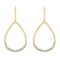 Beaded Teardrop Earring