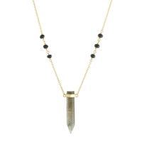 Beaded Prism Necklace