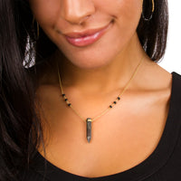 Beaded Prism Necklace