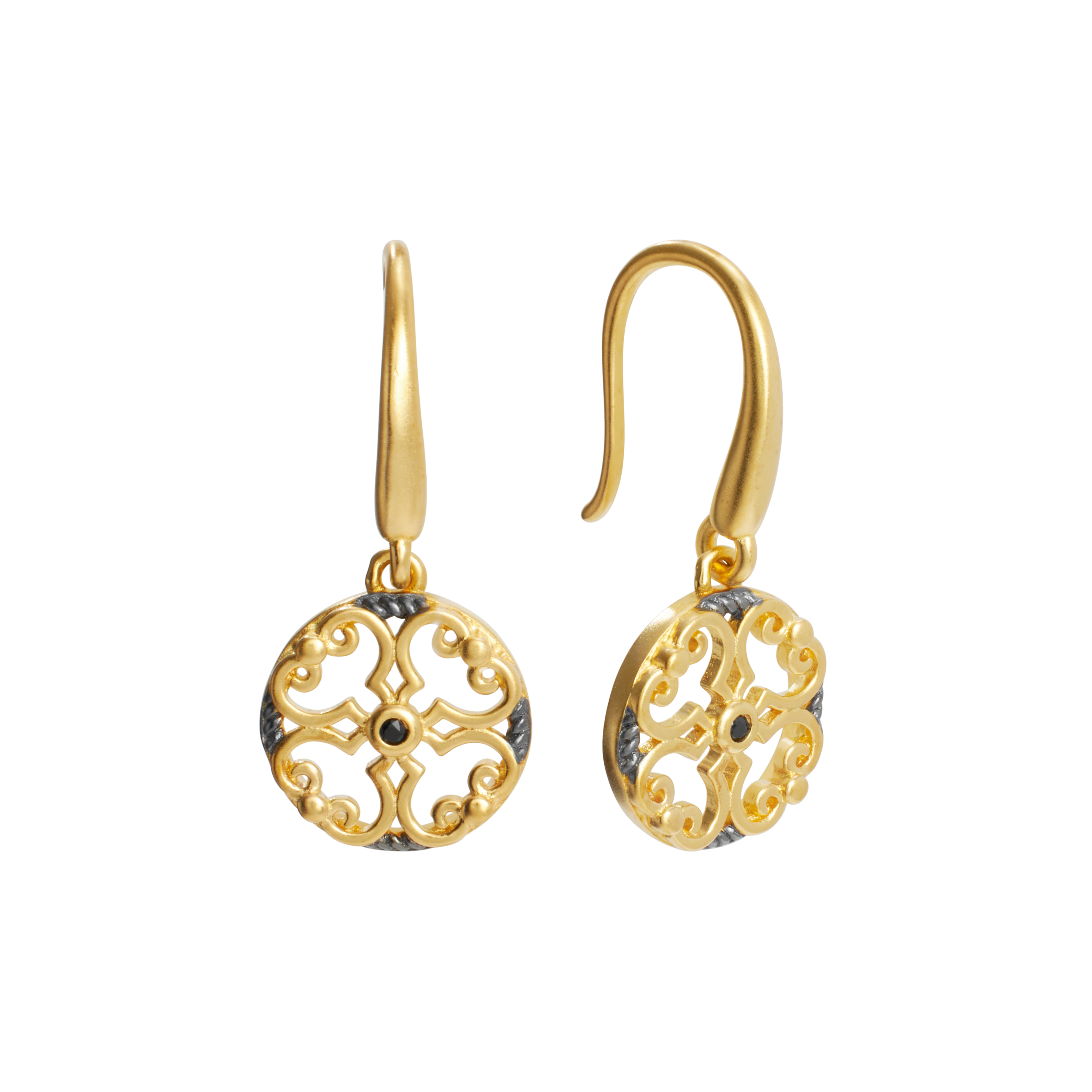 Joey J.™ Black CZ Petite Filigree Earring – Joey J. Jewelry