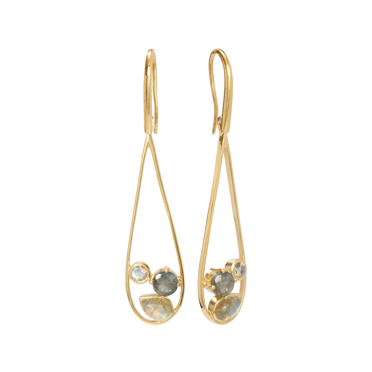 Open Teardrop Earring