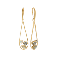 Open Teardrop Earring