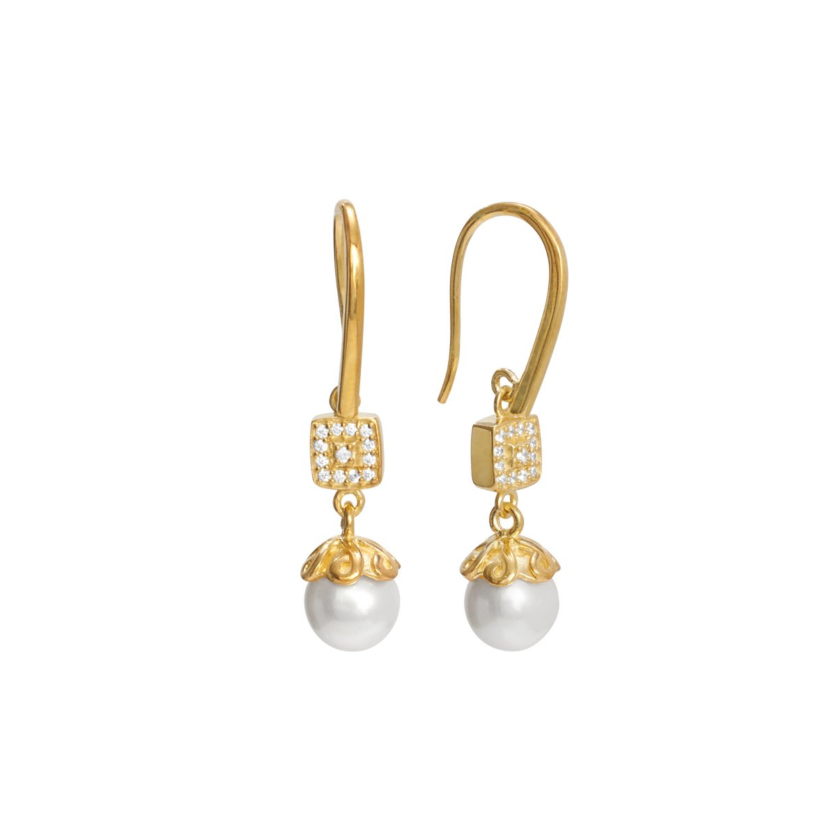 Freshwater Pearl Drop Earring