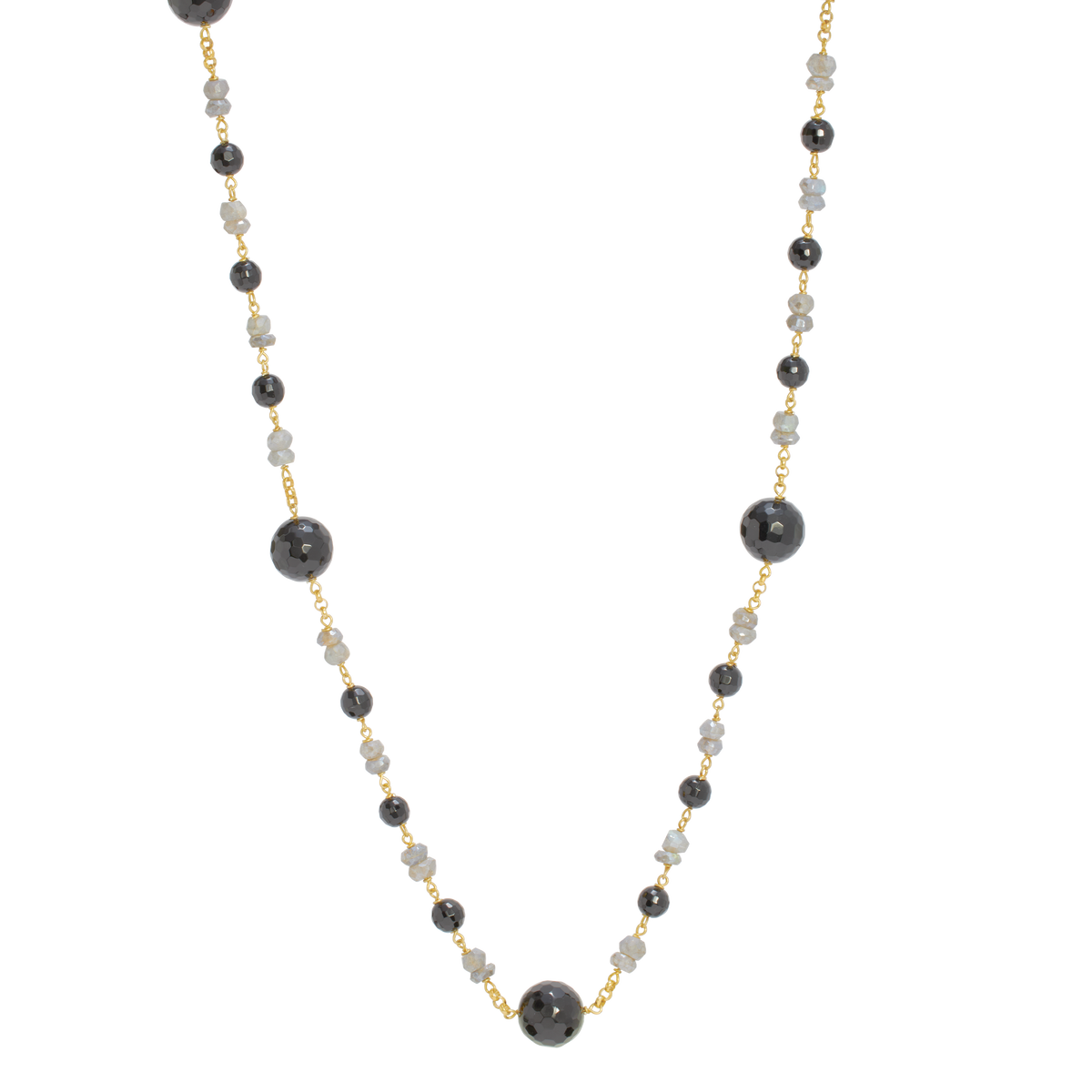 Black Beaded Necklace – Joey J. Jewelry Black Beaded Necklace – Joey J. Jewelry