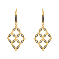 Open Tiered Drop Earring