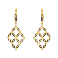 Open Tiered Drop Earring