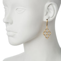 Open Tiered Drop Earring