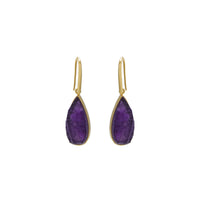 Amethyst Teardrop Earring