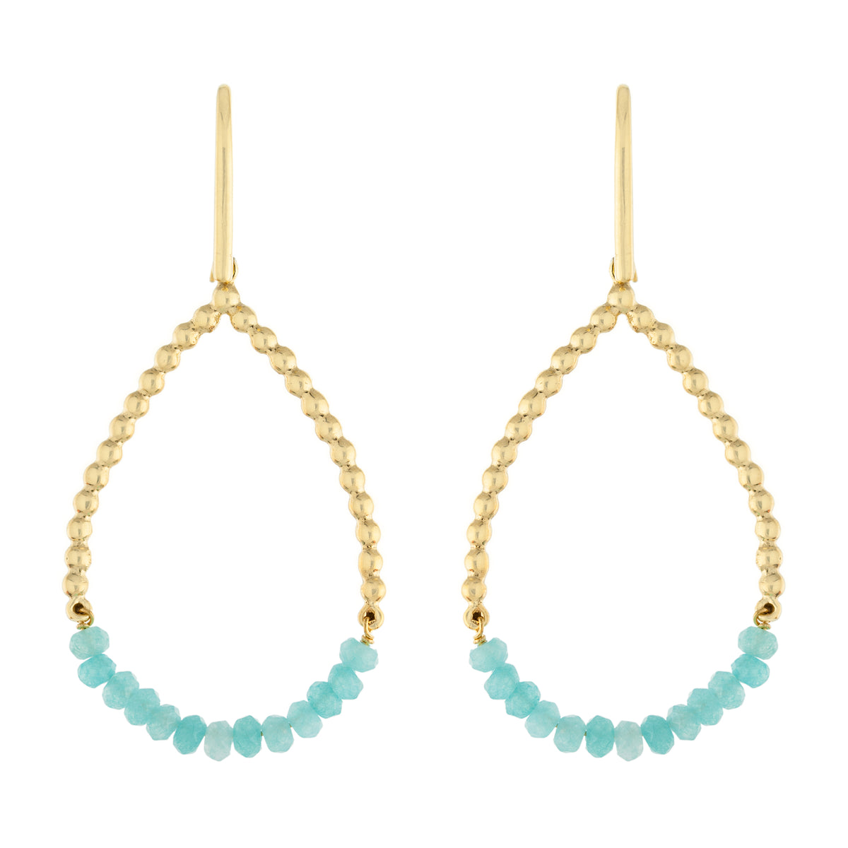 Beaded Teardrop Earring