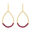 Beaded Teardrop Earring
