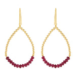 Beaded Teardrop Earring