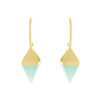 Pyramid Drop Earring