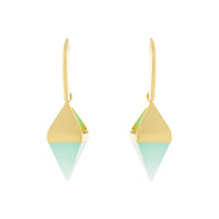 Pyramid Drop Earring