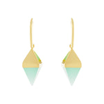 Pyramid Drop Earring