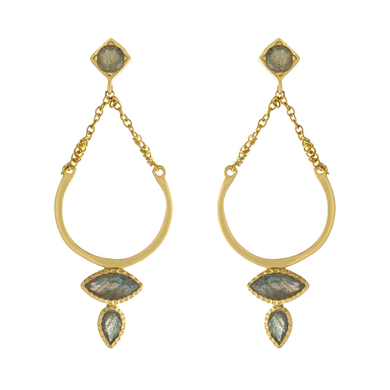 Geometric Drop Earring