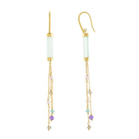 Prism Chain Drop Earring