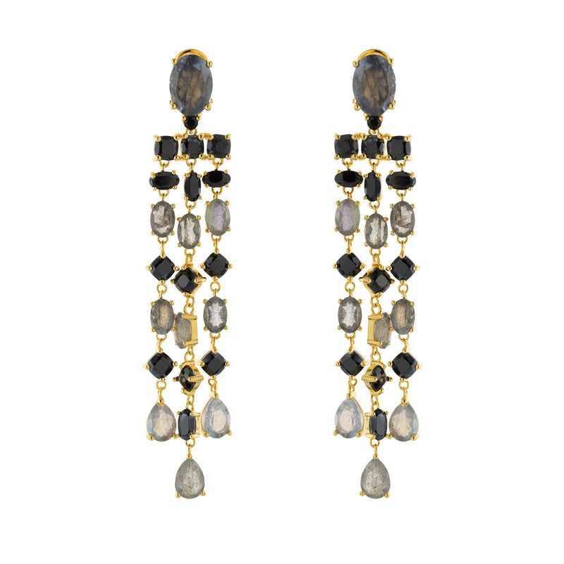 Labradorite Dangle Drop Earring