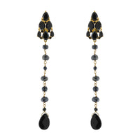 Black Dangle Earring