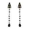 Black Dangle Earring