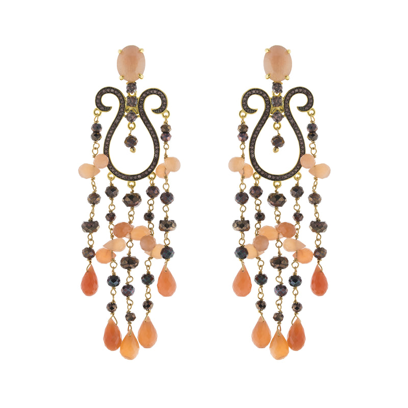 Pink Fancy Drop Earring