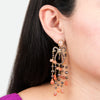 Pink Fancy Drop Earring