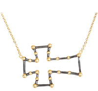 Open Side Cross Necklace