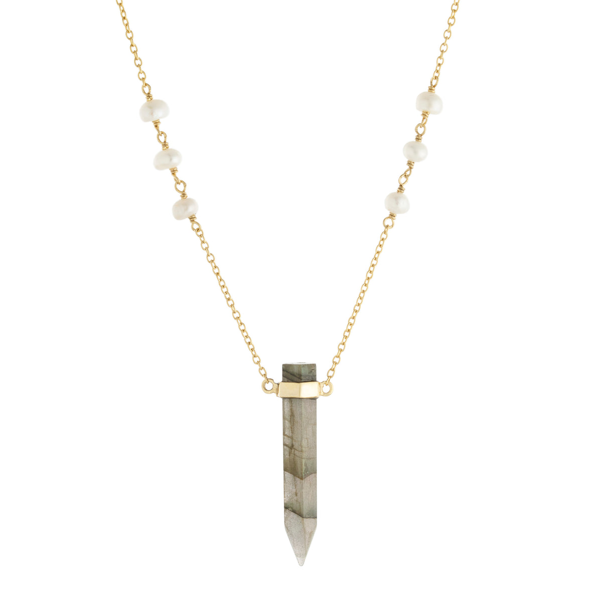Pearl Prism Necklace