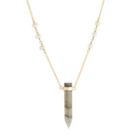 Pearl Prism Necklace