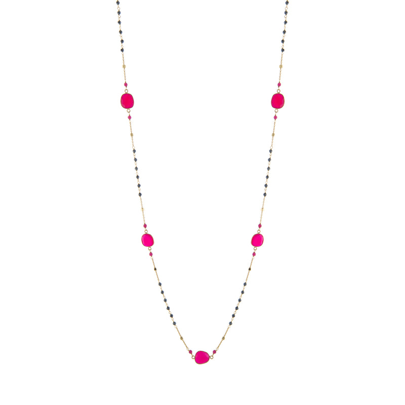 Red Single Strand Necklace