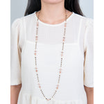 Pink Mother of Pearl Beaded Necklace