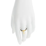 Modern Bezel Diamond Shape Drop Ring