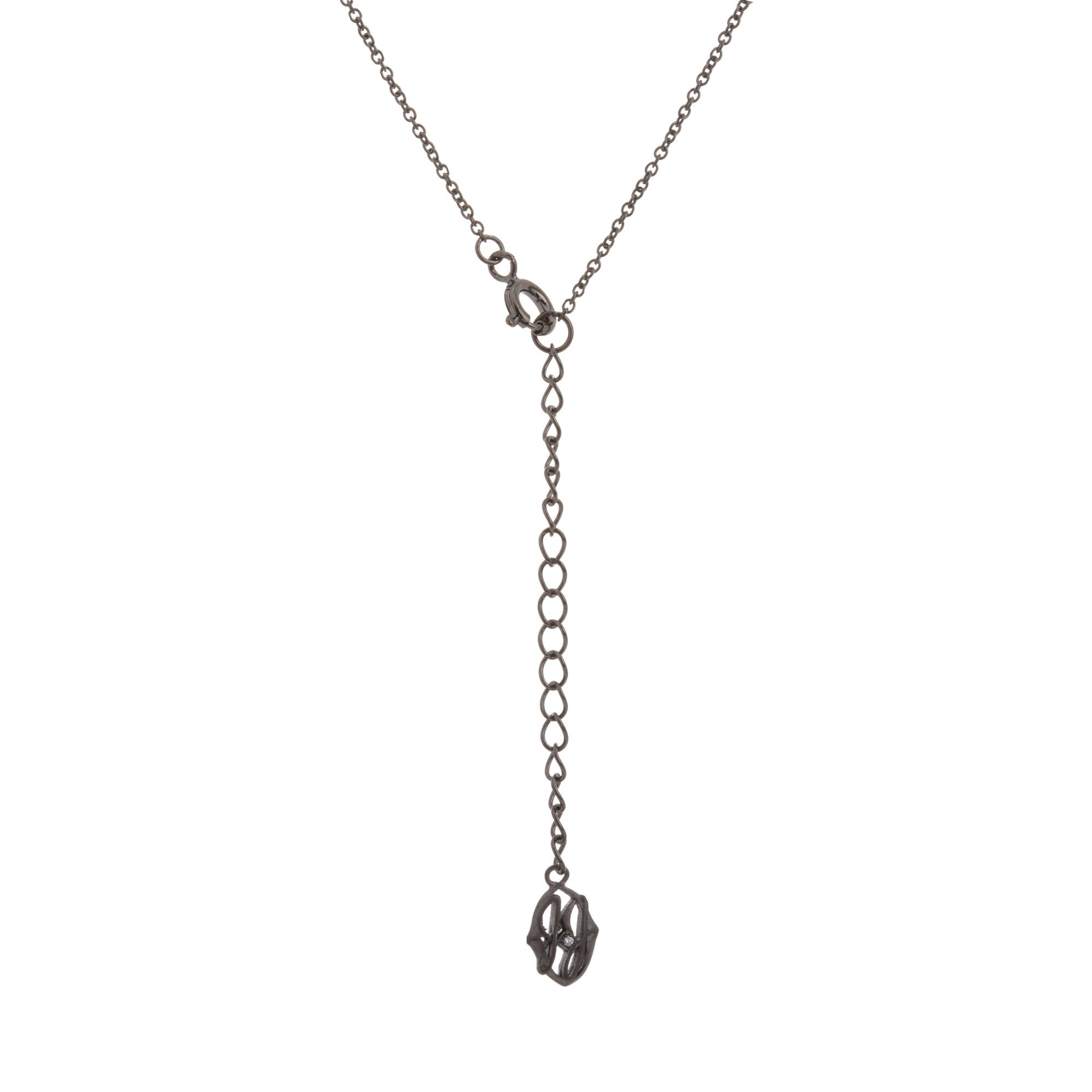 アクセサリー Bar Necklace Joey J.™ CZ Flower Bar Necklace – Joey J. Jewelry