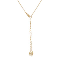 CZ Cross Triple Strand Layered Necklace